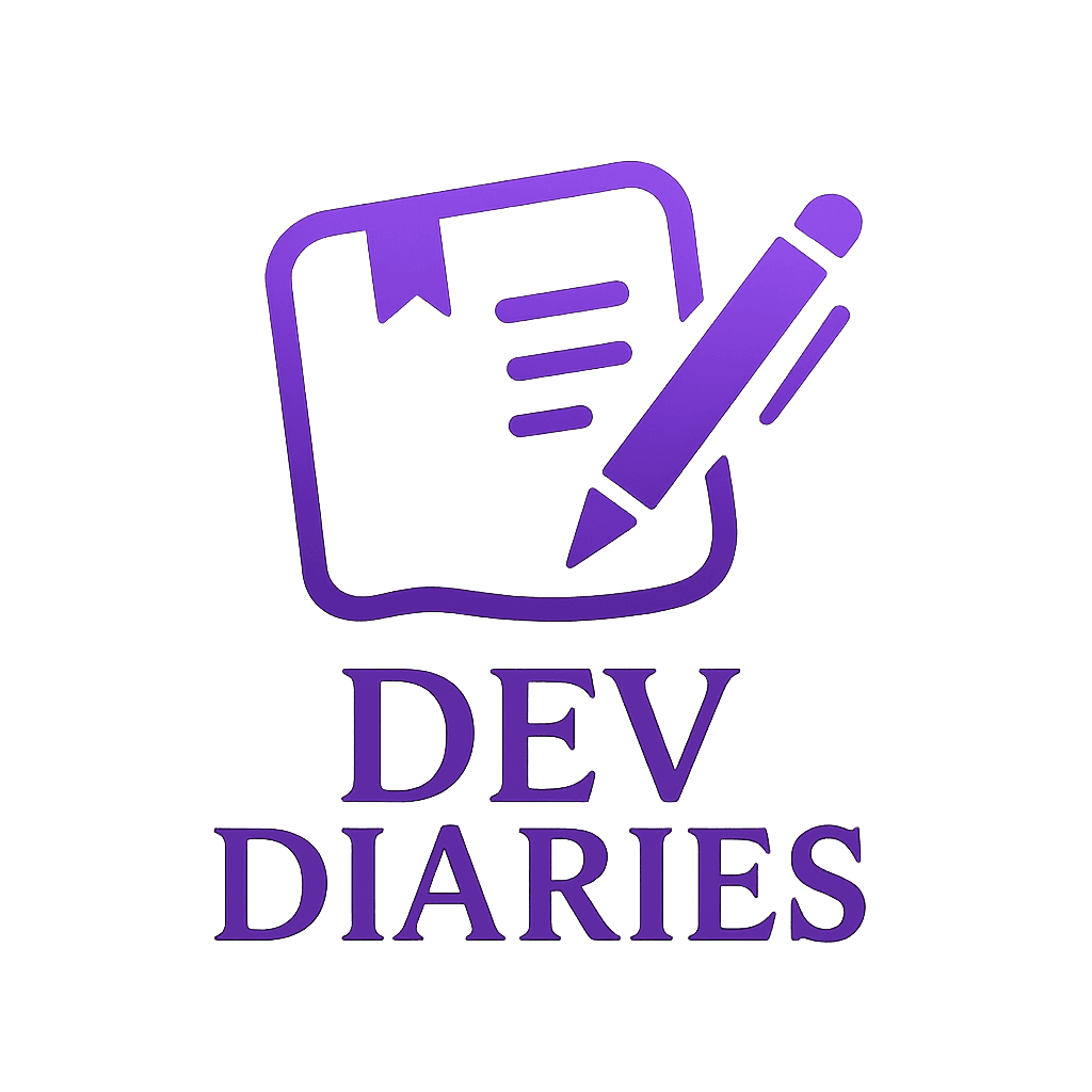The Beginning of The Dev Diary — Building, Learning, and Sharing in Public